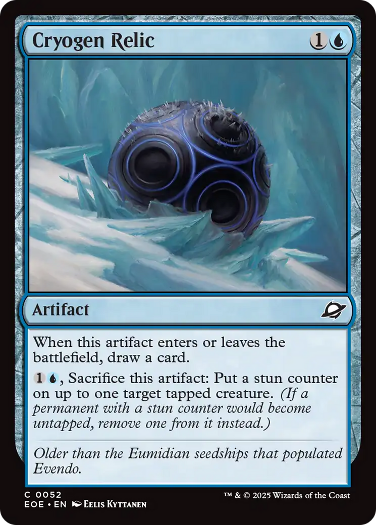 Cryogen Relic [Edge of Eternities]