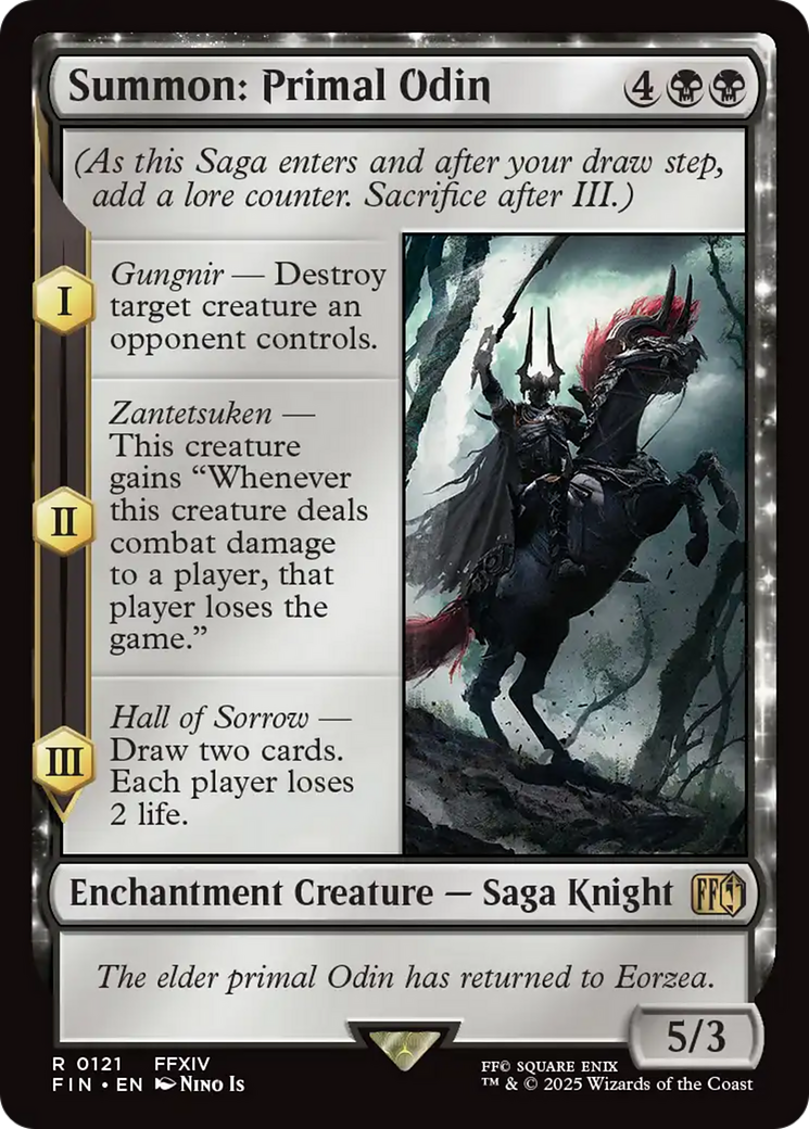 Summon: Primal Odin [FINAL FANTASY]