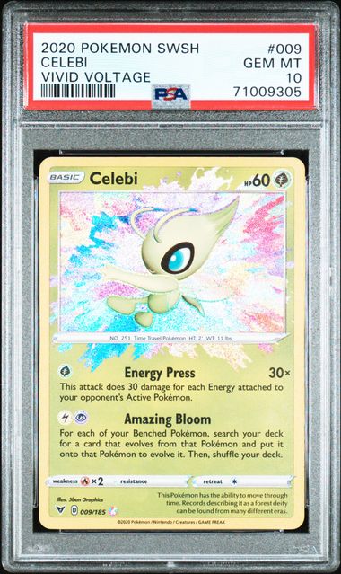 Celebi 009/185 Vivid Voltage PSA 10 71009305