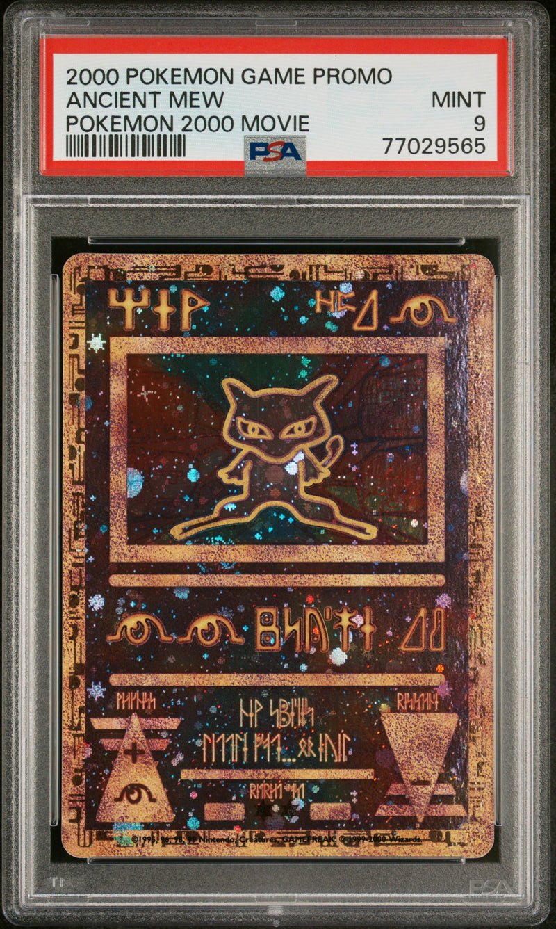 Mew Pokemon 2000 Movie Promo PSA 9 77029565