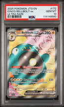Iono's Bellibolt ex 172/159 Journey Together PSA 10 114148560