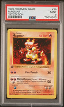 Magmar 36/102 Base Set 1st Edition PSA 9 76016260
