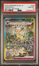 Leafeon ex 200/187 JPN Terastal Festival (Prismatic Evolutions) PSA 10 103635033
