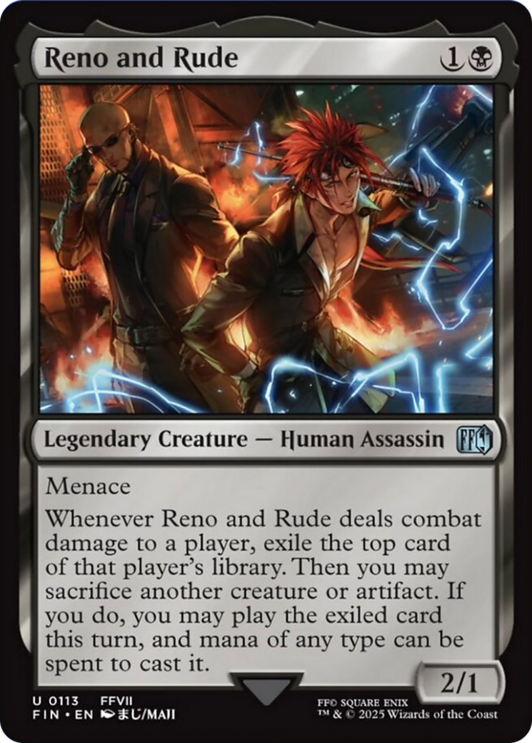 Reno and Rude [FINAL FANTASY]