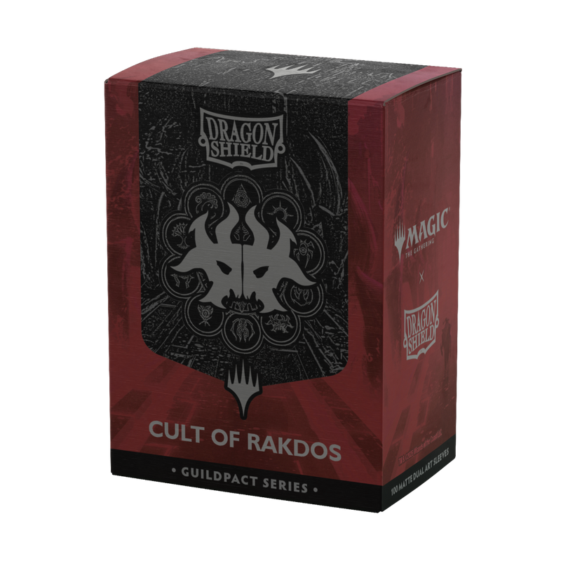 Dragon Shield: Standard 100ct Art Sleeves - Cult of Rakdos