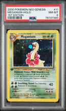 Meganium 11/111 Neo Genesis 1st Edition PSA 8 78747380