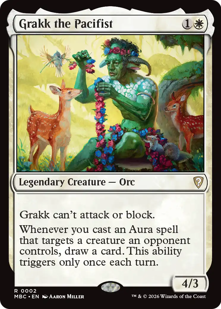 Grakk the Pacifist [Mystery Booster: Commander Edition]