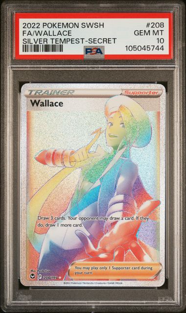 Wallace 208/195 Silver Tempest PSA 10 105045744