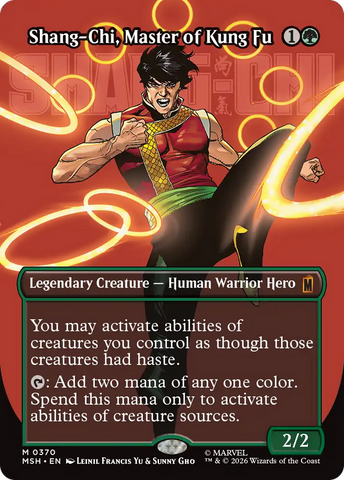 Shang-Chi, Master of Kung Fu (Borderless) (0370) [Marvel Super Heroes]