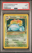 Venusaur - Holo 18/130 Base Set 2 PSA 9 76016218