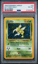 Scyther (No Symbol) 10/64 Jungle PSA 6 97945662