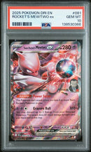 Team Rocket's Mewtwo ex 081/182 Destined Rivals PSA 10 138530366