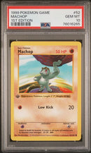 Machop 52/102 Base Set 1st Edition PSA 10 76016265