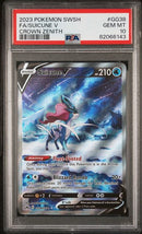 Suicune V GG38/GG70 Crown Zenith PSA 10 82066143