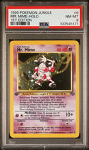 Mr. Mime - Holo 6/64 Jungle 1st Edition PSA 8 100545177