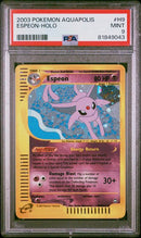 Espeon -Holo H9/H32 Aquapolis PSA 9 81849043