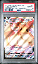 Eevee VMAX SWSH087 Black Star Promo PSA 10 103268758