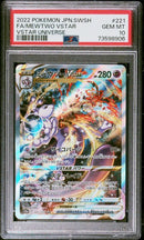 Mewtwo VSTAR 221/172 JPN VSTAR Universe (Crown Zenith) PSA 10 73598906