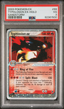 Typhlosion ex 99/100 Sandstorm PSA 3 92361500