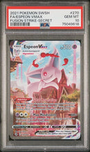 Espeon VMAX 270/264 Fusion Strike PSA 10 75049618
