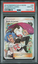 Jessie & James 68/68 Hidden Fates PSA 10 115610441