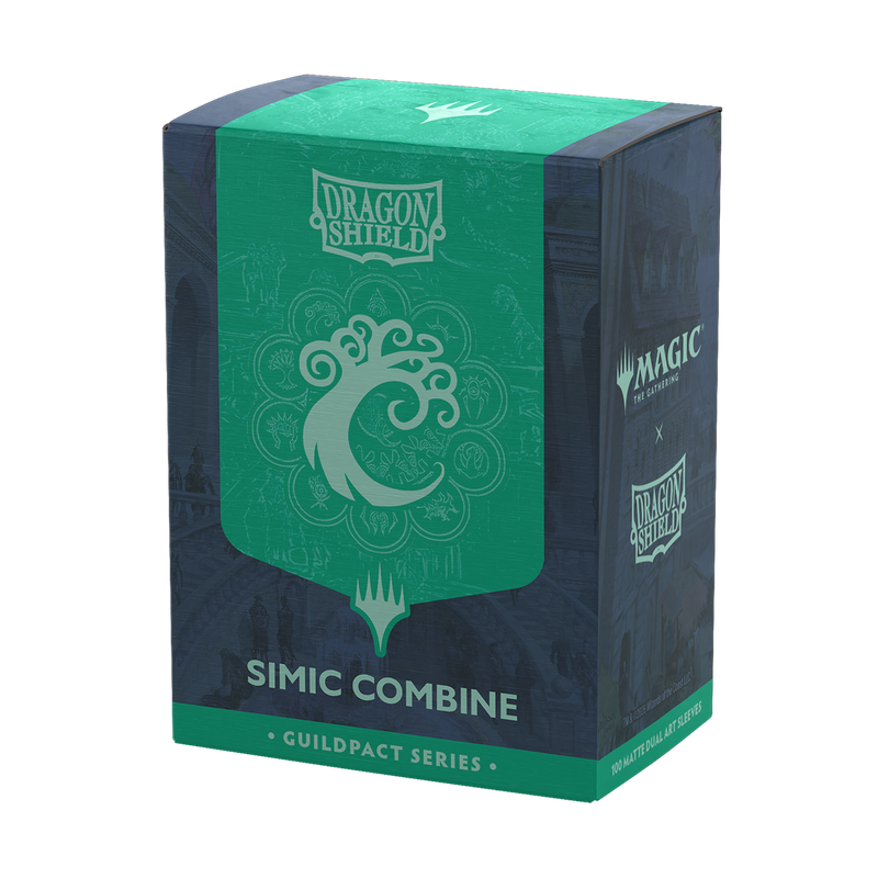 Dragon Shield: Standard 100ct Art Sleeves - Simic Combine