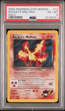 Rocket's Moltres 12/132 Gym Heroes PSA 6 72162551