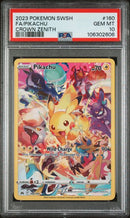 Pikachu 160/159 Sword & Shield: Crown Zenith PSA 10 106302606