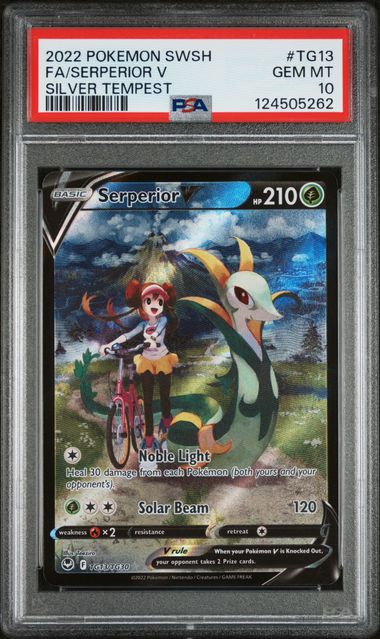 Serperior V TG13/TG30 Silver Tempest PSA 10 124505262