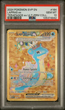 Lapras ex 164 Scarlet & Violet Black Star PSA 10 105374942