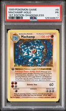 Machamp - Holo 8/102 Base Set 1st Edition Shadowless PSA 1 125346677