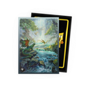 Dragon Shield: Standard 100ct Sleeves - Landfall Series - Misty Rainforest (Dual Matte)