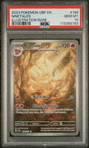 Ninetales 199/197 Obsidian Flames Illustration Rare PSA 10 113356783