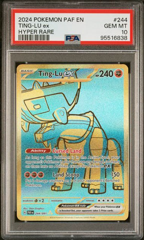 Ting-Lu ex 244/091 Paldean Fates PSA 10 95516838
