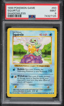 Squirtle 63/102 Base Set Shadowless PSA 9 74327125