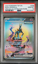 Iron Crown ex 206/162 Scarlet & Violet: Temporal Forces PSA 10 95233967