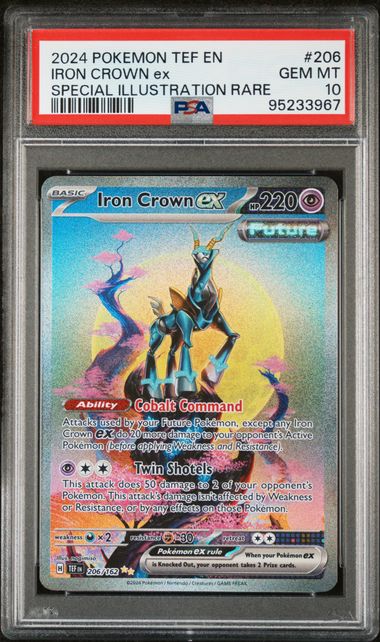Iron Crown ex 206/162 Scarlet & Violet: Temporal Forces PSA 10 95233967