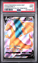 Charizard V SWSH050 Black Star Promo PSA 9 107756100