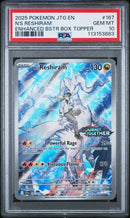 N's Reshiram 167/159 Box Topper Promo Journey Together PSA 10 113153883
