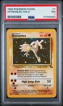 Hitmonlee 7/62 Fossil PSA 7 97945668