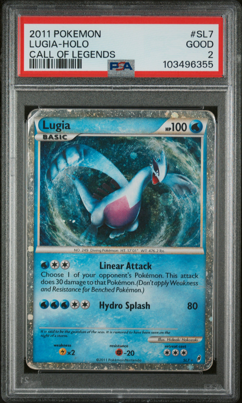 Lugia SL7 Call of Legends PSA 2 103496355