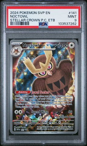 Noctowl Elite Trainer Box Promo (141) PSA 9 103537262