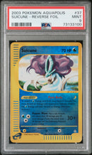 Suicune 37/147 Aquapolis Reverse Holo PSA 9 73133100
