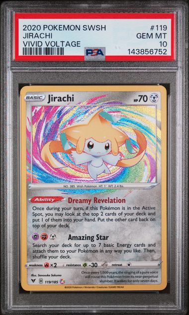 Jirachi 119/185 Vivid Voltage PSA 10 143856752