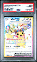 Pikachu ex 219/191 Surging Sparks PSA 10 110242865