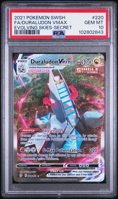 Duraludon VMAX 220/203 Evolving Skies PSA 10 102802843