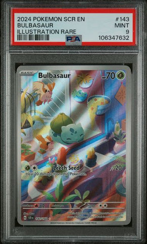 Bulbasaur 143/142 Stellar Crown PSA 9 106347632