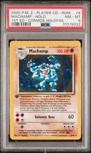 Machamp 8/102 1st Edition Base Set Cosmos Holo PSA 8 70378932