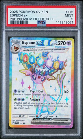Espeon ex (175) Black Star Promo PSA 9 147949071