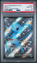Mew ex 216 Paldean Fates Shiny Ultra Rare Holo PSA 10 105929725